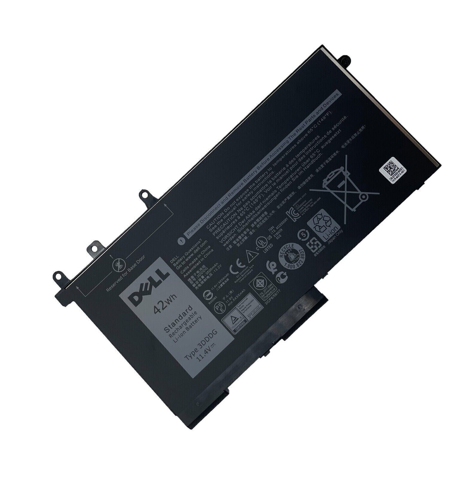 Genuine 42Wh 3DDDG Battery For Dell Latitude E5280 E5480 E5580 5490 5590 5495