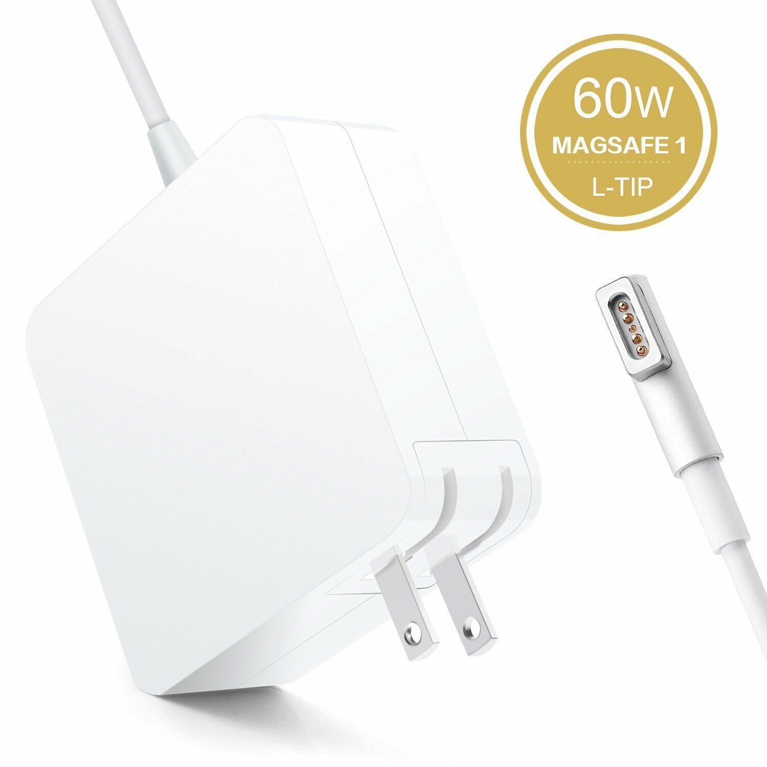 Replacement 60W Magsafe 1 Power Adapter for MacBook A1278 A1181 A1184 A1344