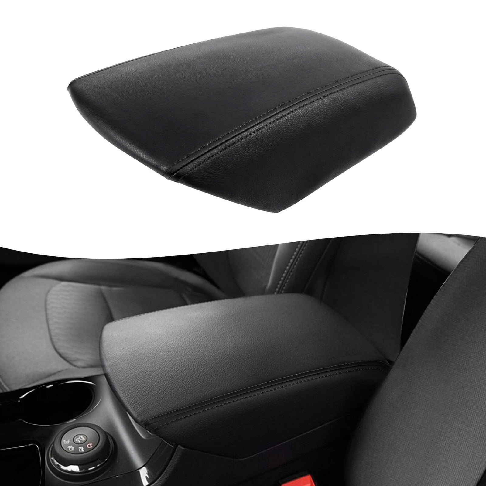 KBH Front Center Console Armrest Cover Replacement for Ford Explorer 2011-2019,