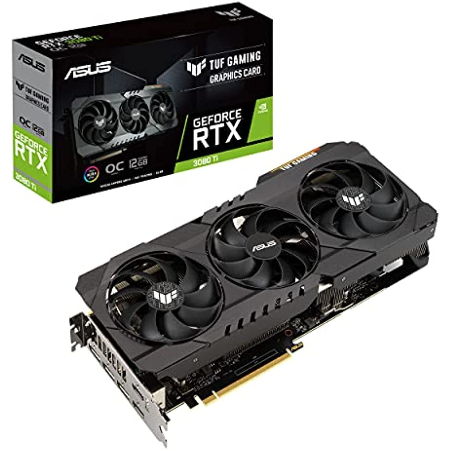 ASUS TUF Gaming NVIDIA RTX 3080 Ti 12GB OC Edition (TUF-RTX3080TI-O12G-GAMING)