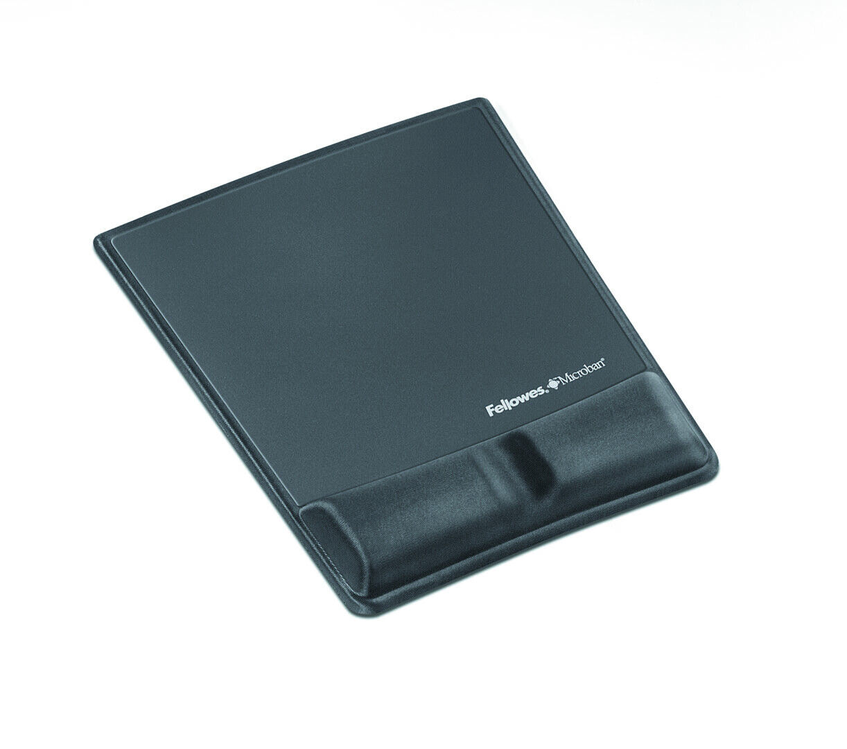 Fellowes Health V Microban Mouse Pad with Wrist Support - Graphite