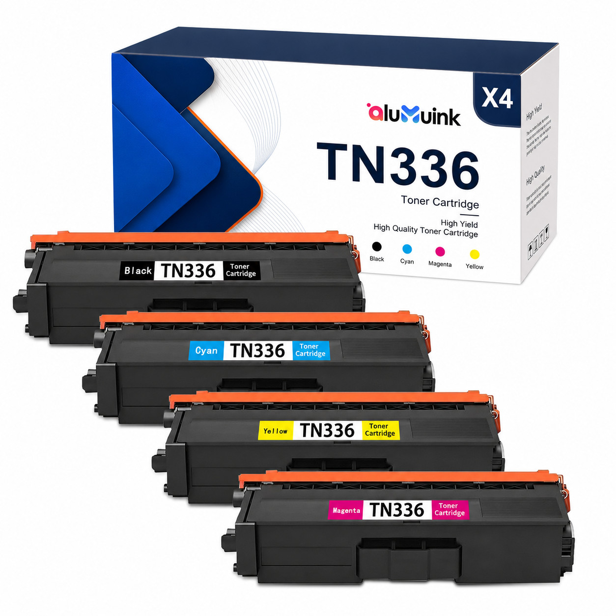High Yield TN336 Toner for MFC-L8850CDW MFC-L8600CDW DCP-9270CDN DCP-L8400CDN