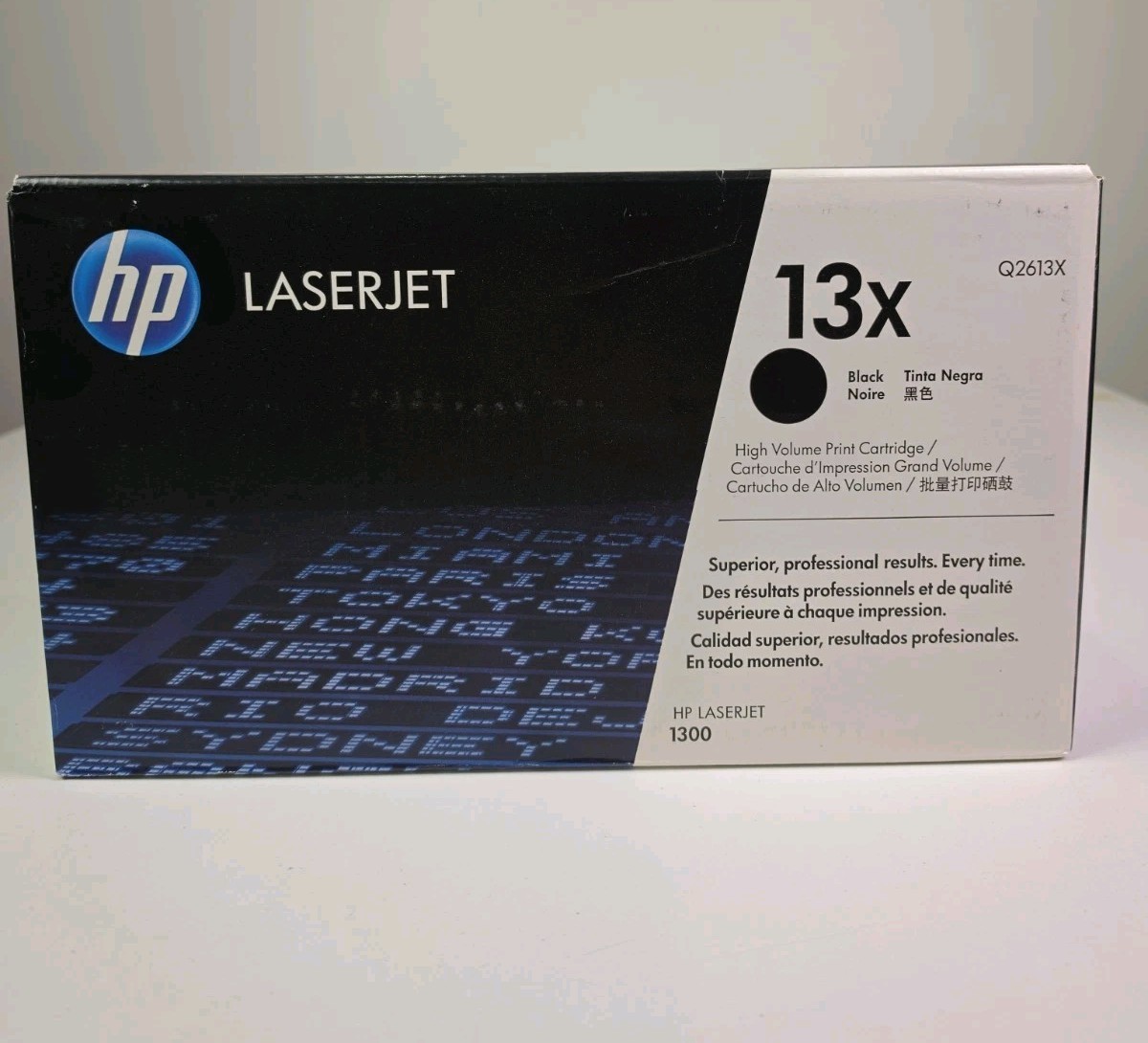 HP Q2613X (13X) High Yield Black Original Laser Toner Cartridge – New Genuine