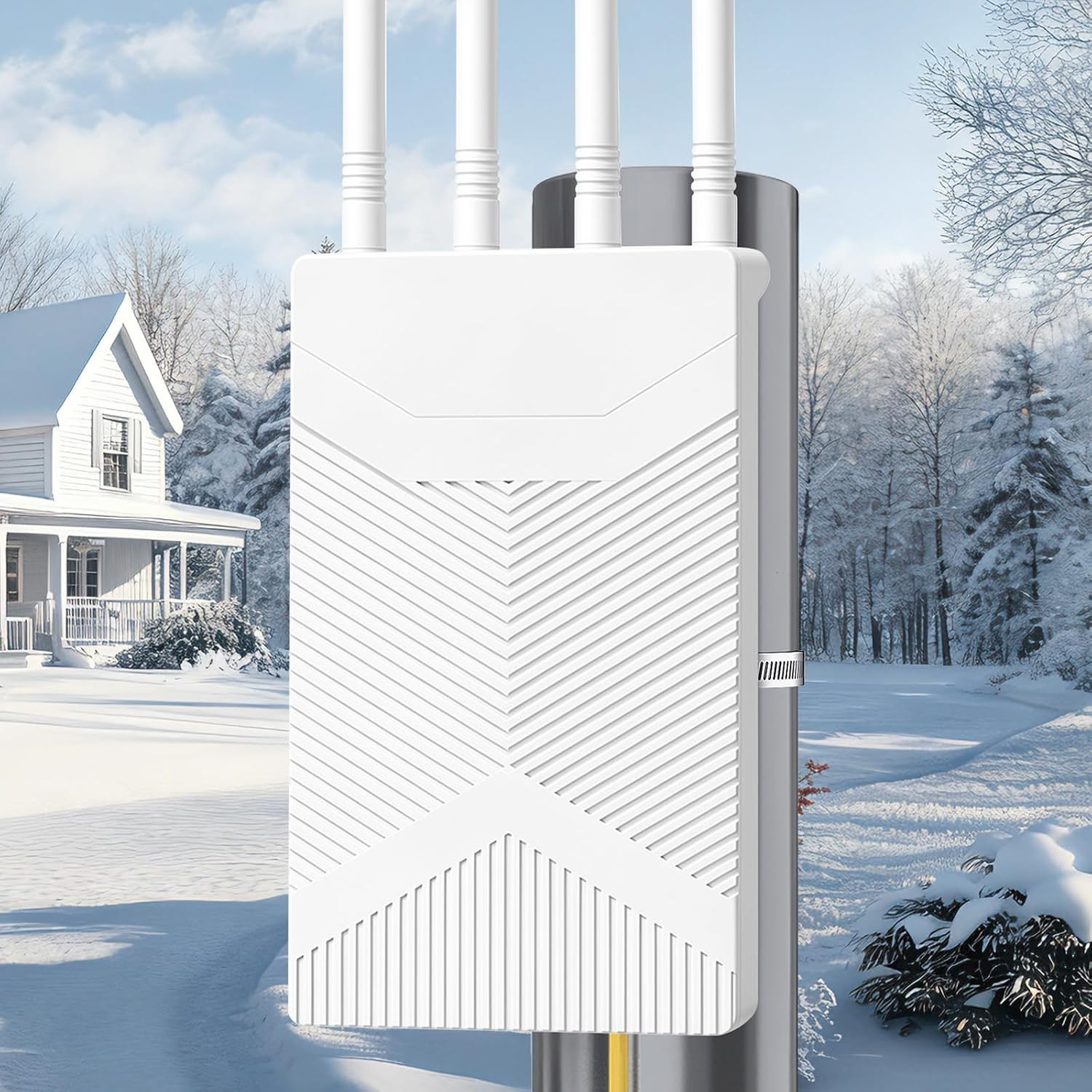 AX3000 Outdoor WiFi 6 Extender, Long Range Outdoor WiFi Signal Booster, T42-15