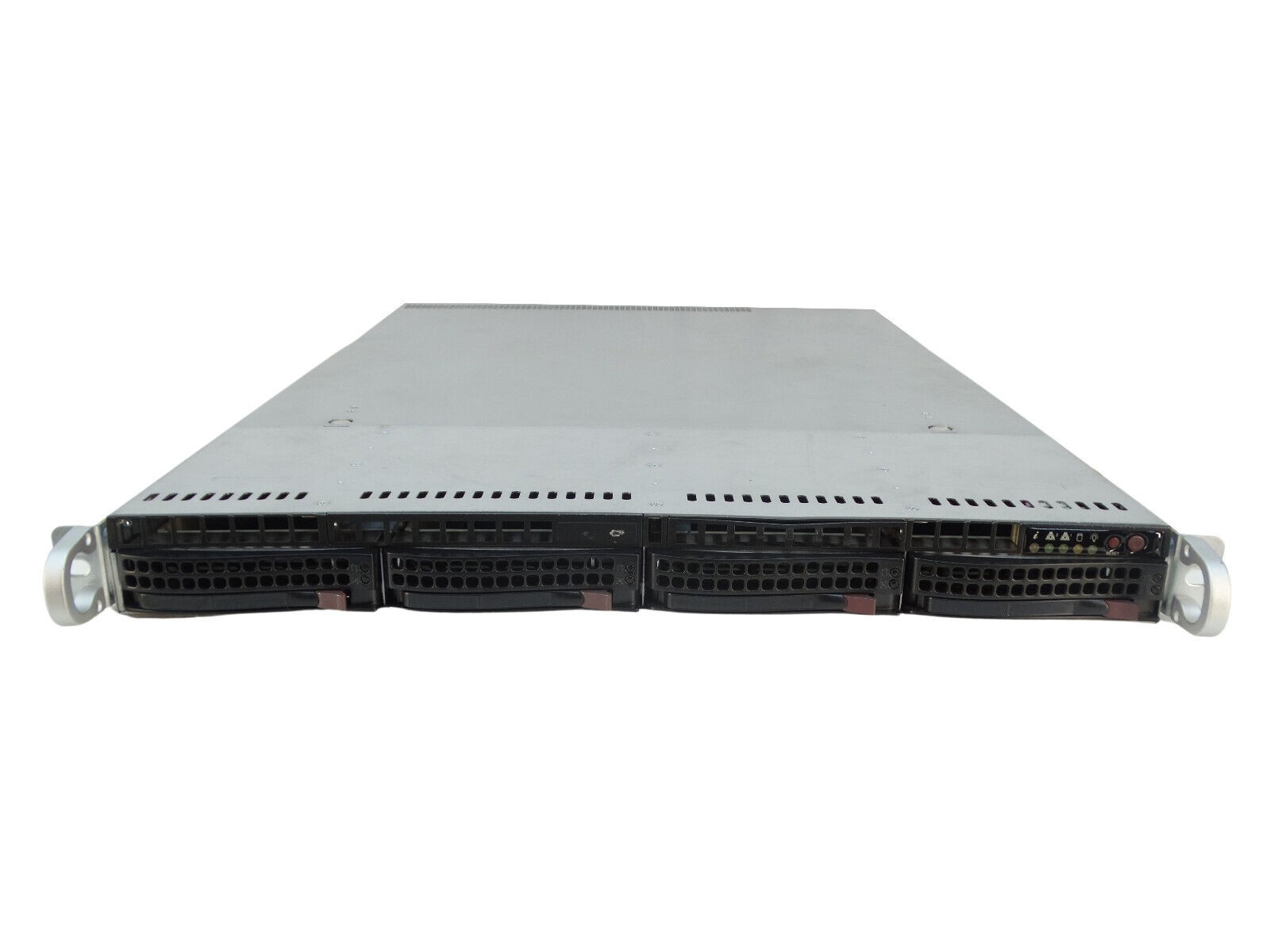 SuperMicro 815TQ-R500WB 1U 4 Bay Barebone Chassis 2x 500W PWS-504-1R