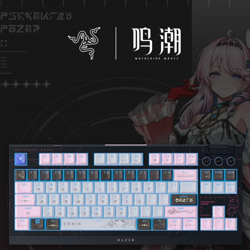 Presale Razer x Wuthering Waves Co‑branded Wireless Tri‑Mode Mechanical Keyboard