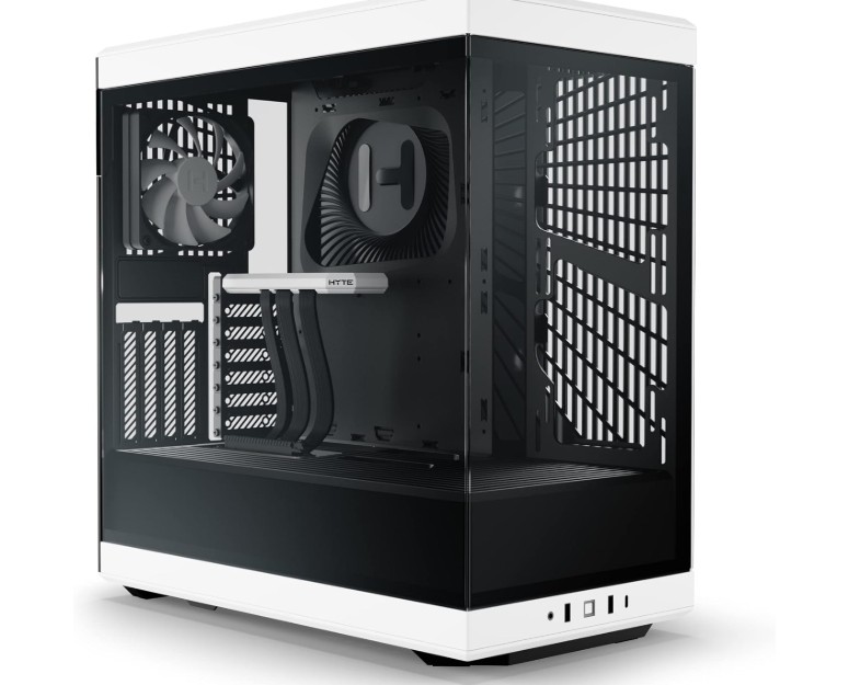 HYTE Y40 Modern Aesthetic Panoramic Mid-Tower ATX Computer Case White