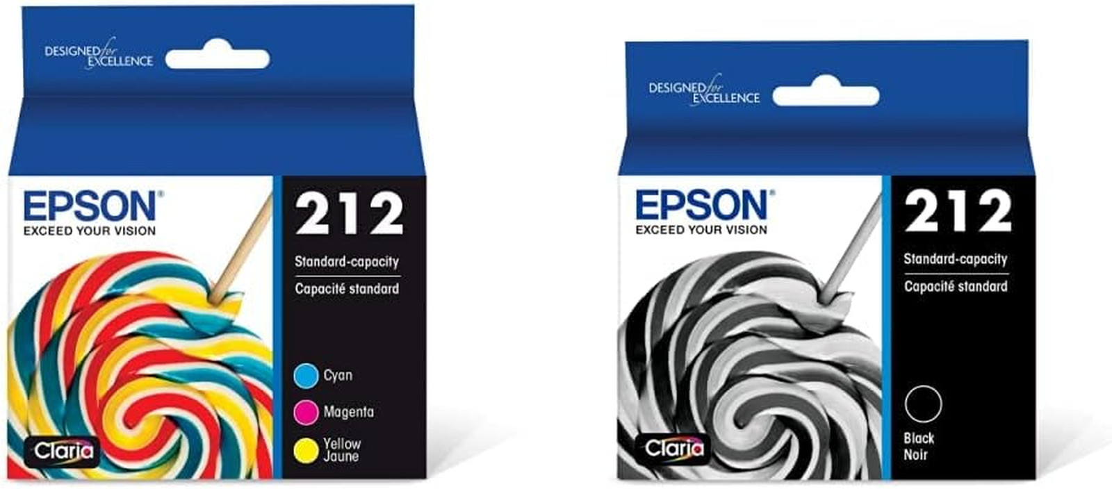 T212 Claria Standard Capacity Cartridge Ink - Black, T212120-S & T212 Claria Sta
