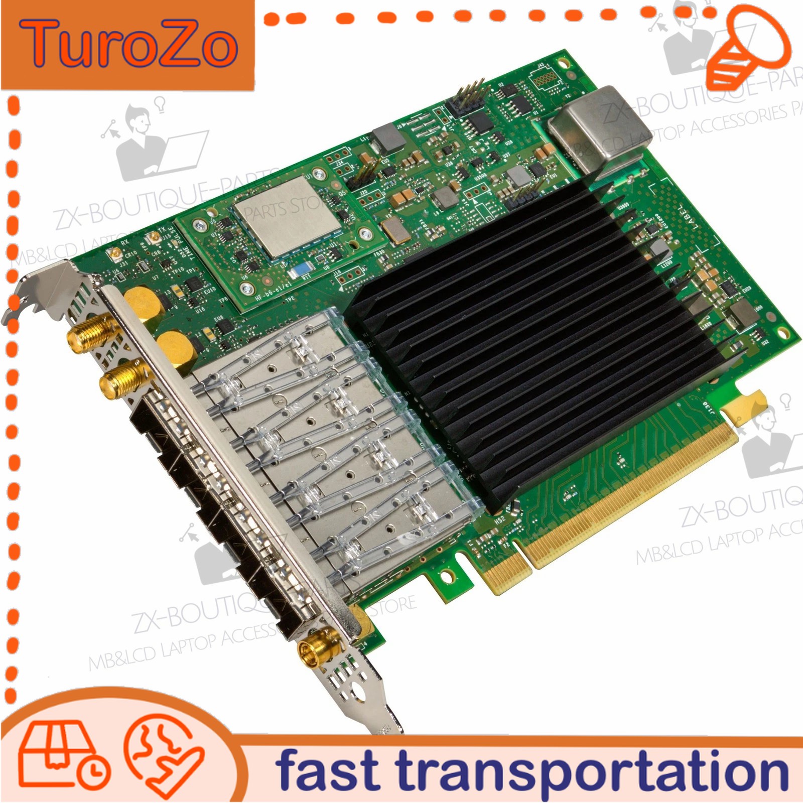 DELL WK9RR INTEL E810-XXVDA4T 25GB SFP28 QUAD PORT NETWORK CARD 0WK9RR
