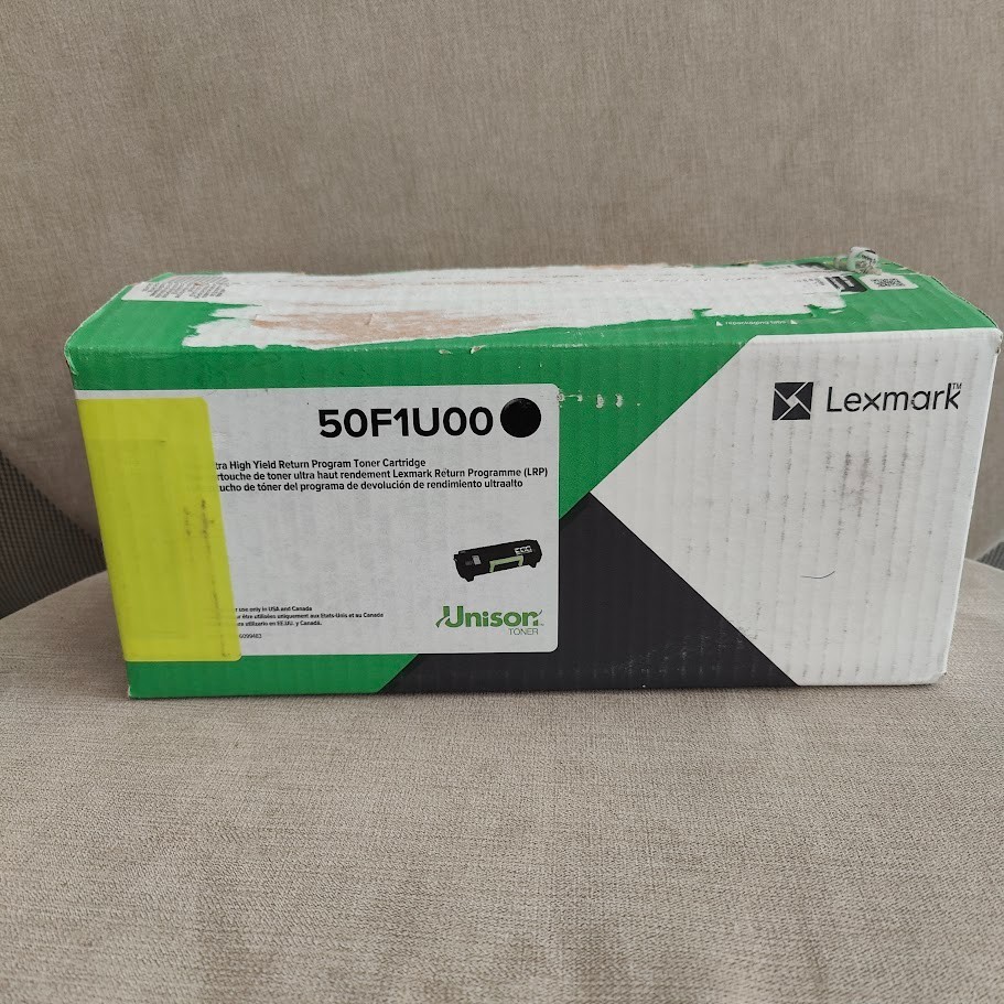 Lexmark 50F1U00 Ultra High Yield Toner Cartridge | Black