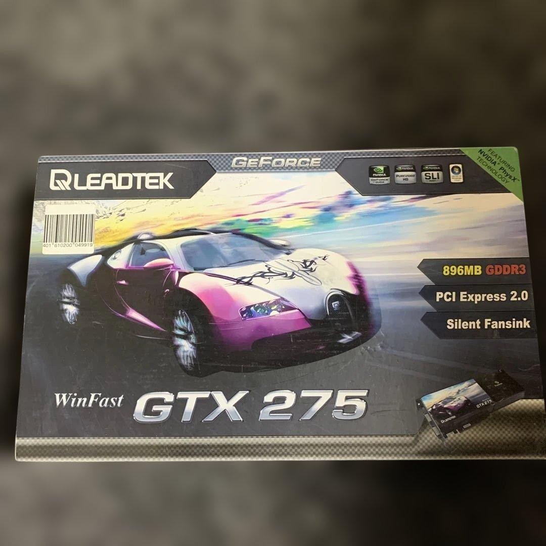 LEADTEK GTX 275 896MB GDDR3 PCI Express 2.0 Graphics Card Unused