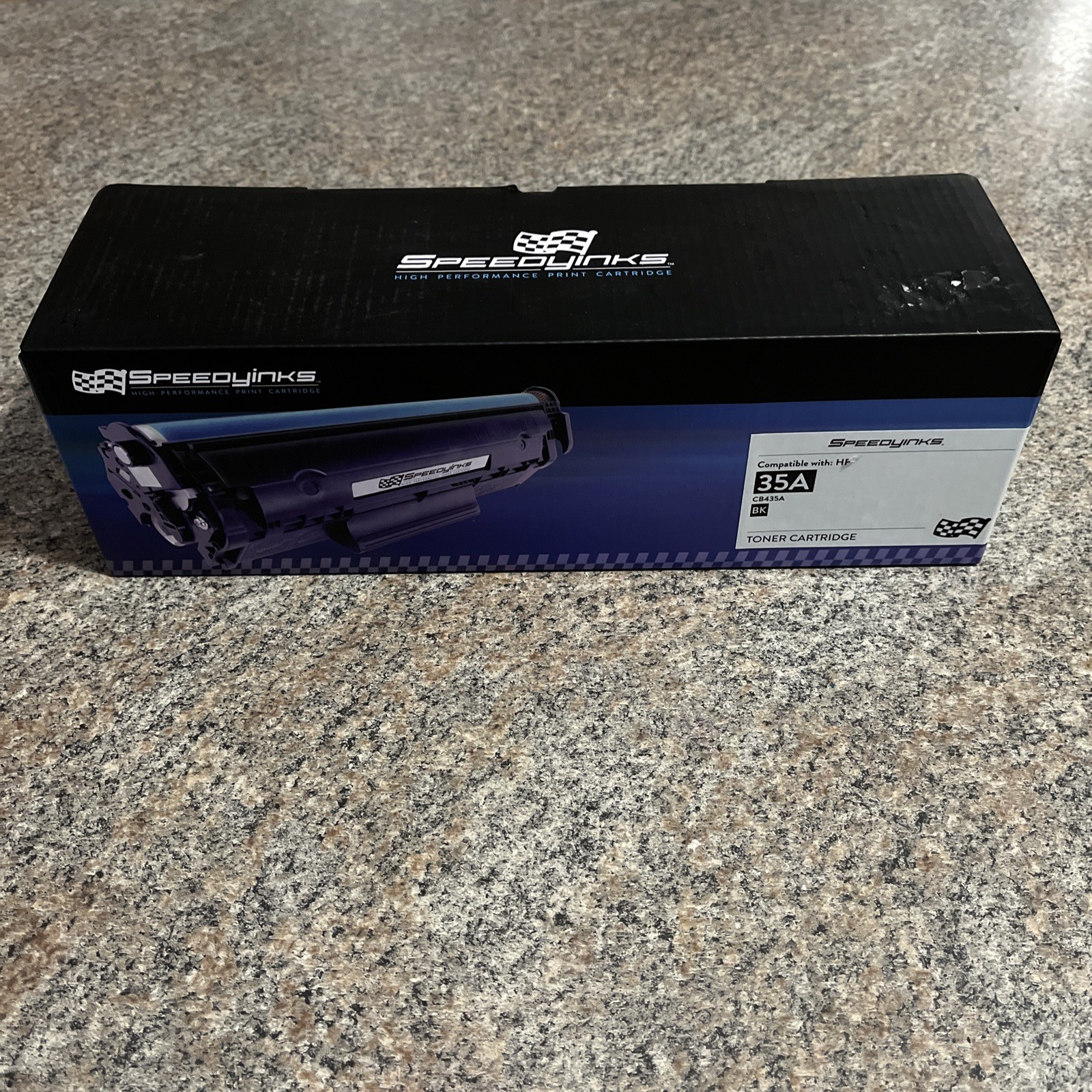 Speedyinks High Performance Print Cartridge HP 35A Toner Cartridge 