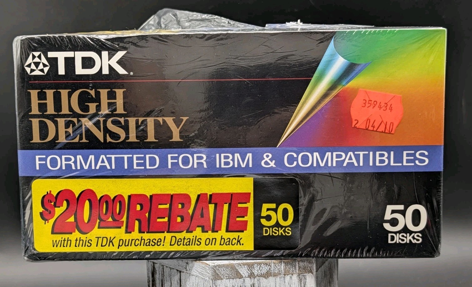 TDK High Density 1.44 MB Formatted for IBM & Compatibles 50-pack SEALED