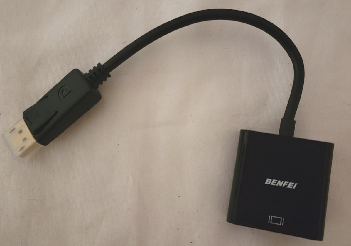 Benfei Display Portto VGA Adapter Dp Display Port Converter Male To Female