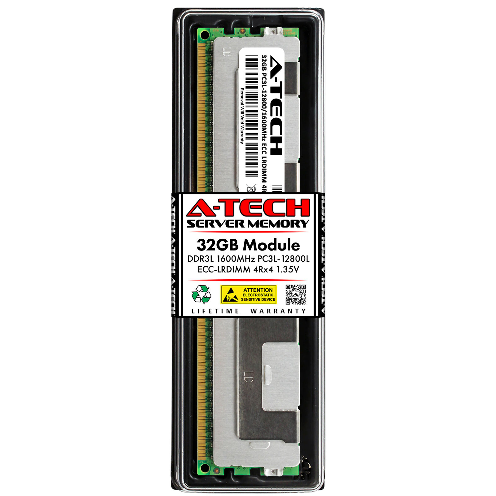 32GB 4Rx4 PC3L-12800L LRDIMM Supermicro 2027PR-HTR 6017R-MTLF Memory RAM