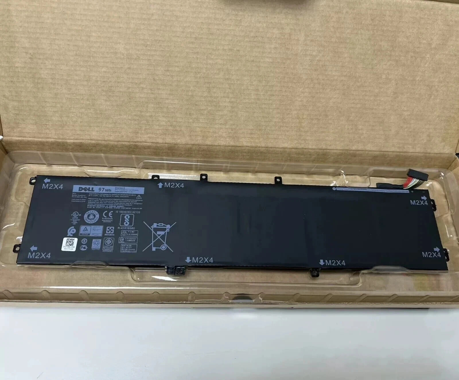 NEW 97Wh Genuine 6GTPY Battery For Dell 15 9560 Precision 5540 5D91C 5XJ28 GPM03