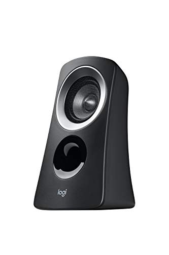 LOGITECH Z313 2.1 MULTIMEDIA SPEAKER SYSTEM WITH SUBWOOFER, FULL RANGE -  BLACK