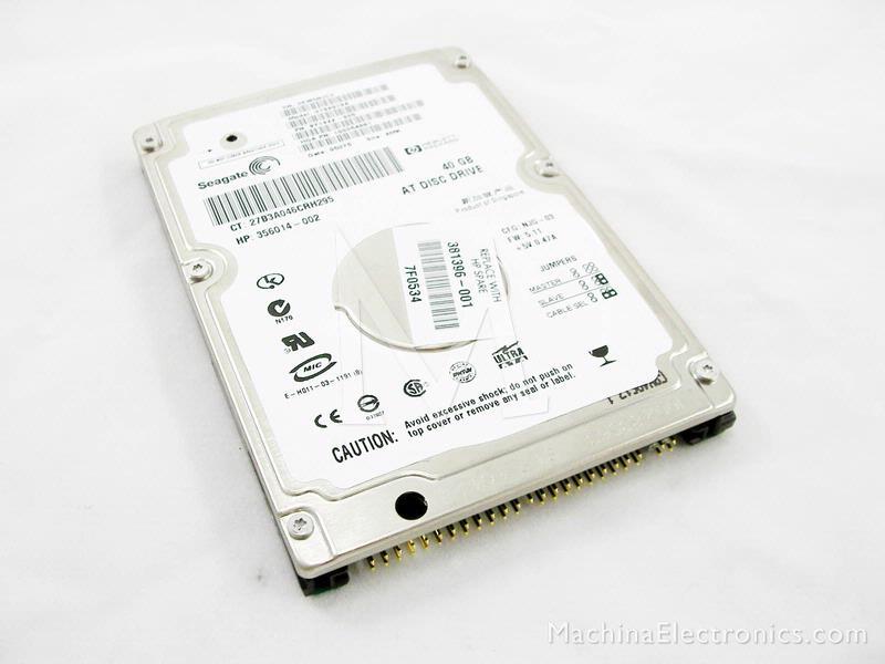 Seagate ST96812A Pata 2.5" Ata 60GB Parallel Hard Drive Faulty