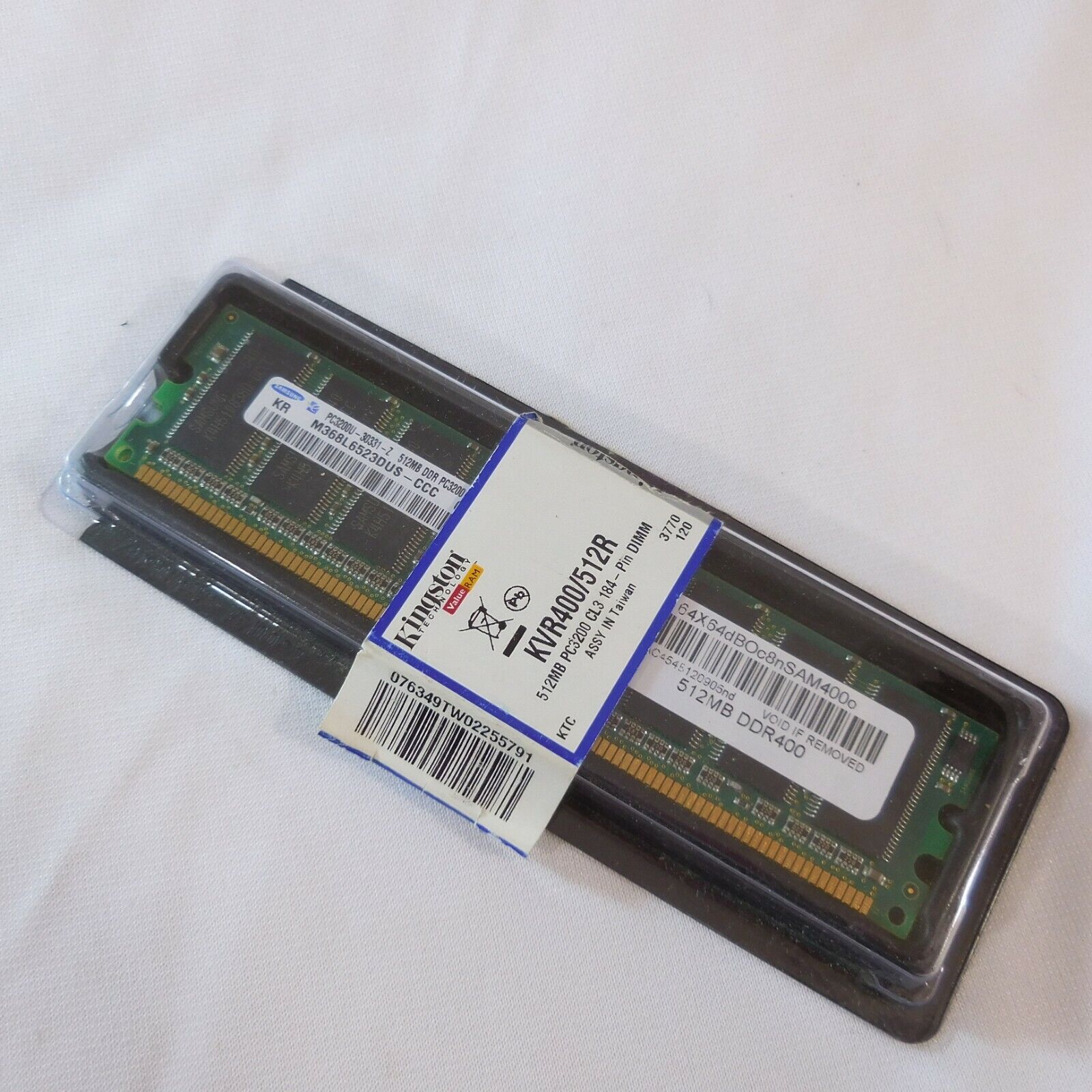Kingston KVR400/512R 512MB DIMM Memory