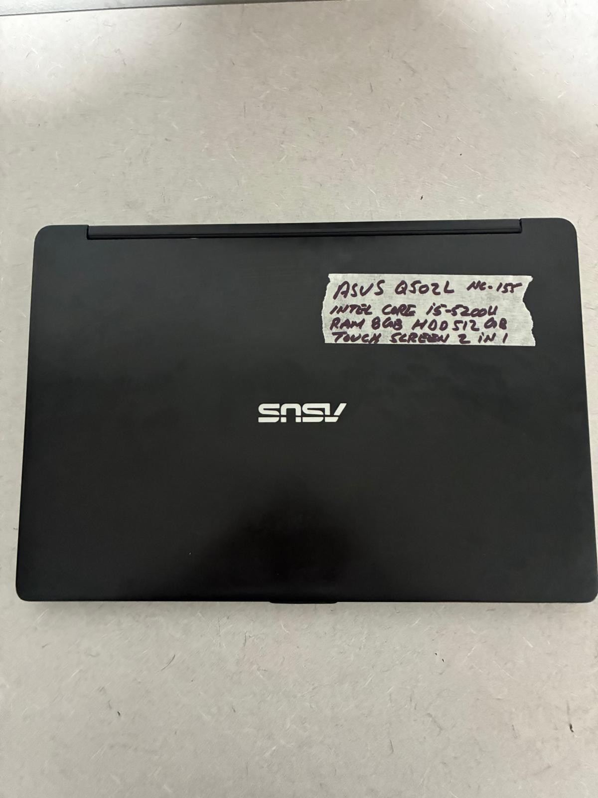 ASUS Q502L 2-in-1 Touchscreen Intel i5-5200U 8GB 512GB HDD