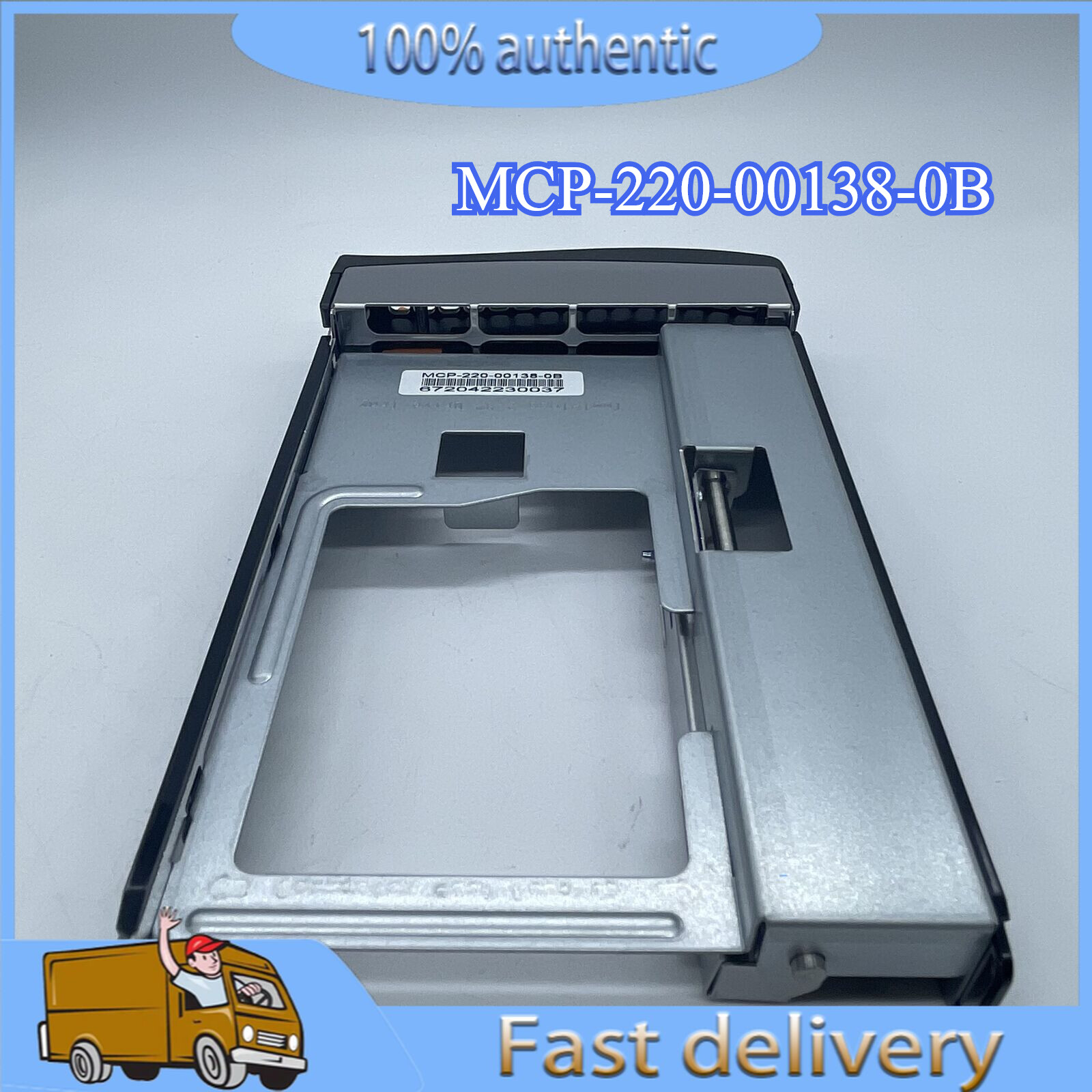 New Supermicro MCP-220-00138-0B TOOL-LESS BLACK GEN-5 3.5-TO-2.5 NVME DRIVE TRAY