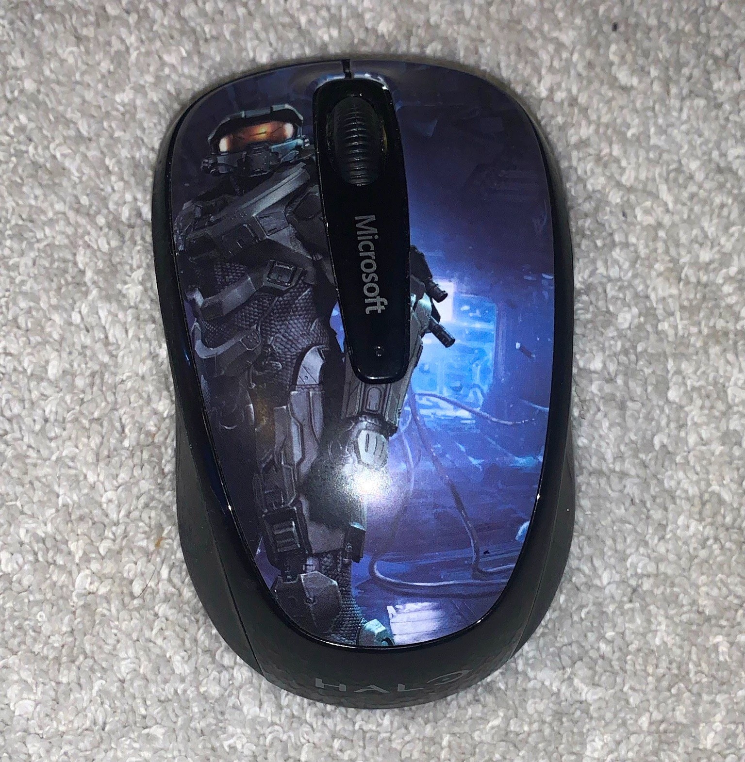 HALO MASTER CHIEF WIRELESS MOBILE MOUSE 3500 - LIMITED EDITION 