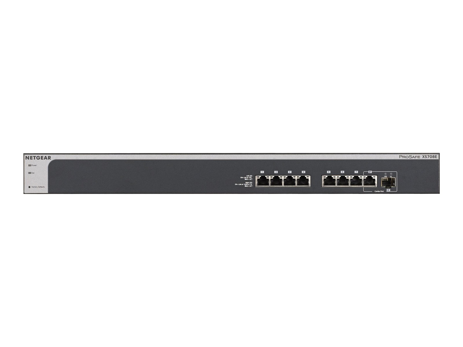 Netgear XS708E-100NES Switch II price incl VAT 3 yr warranty* B2B