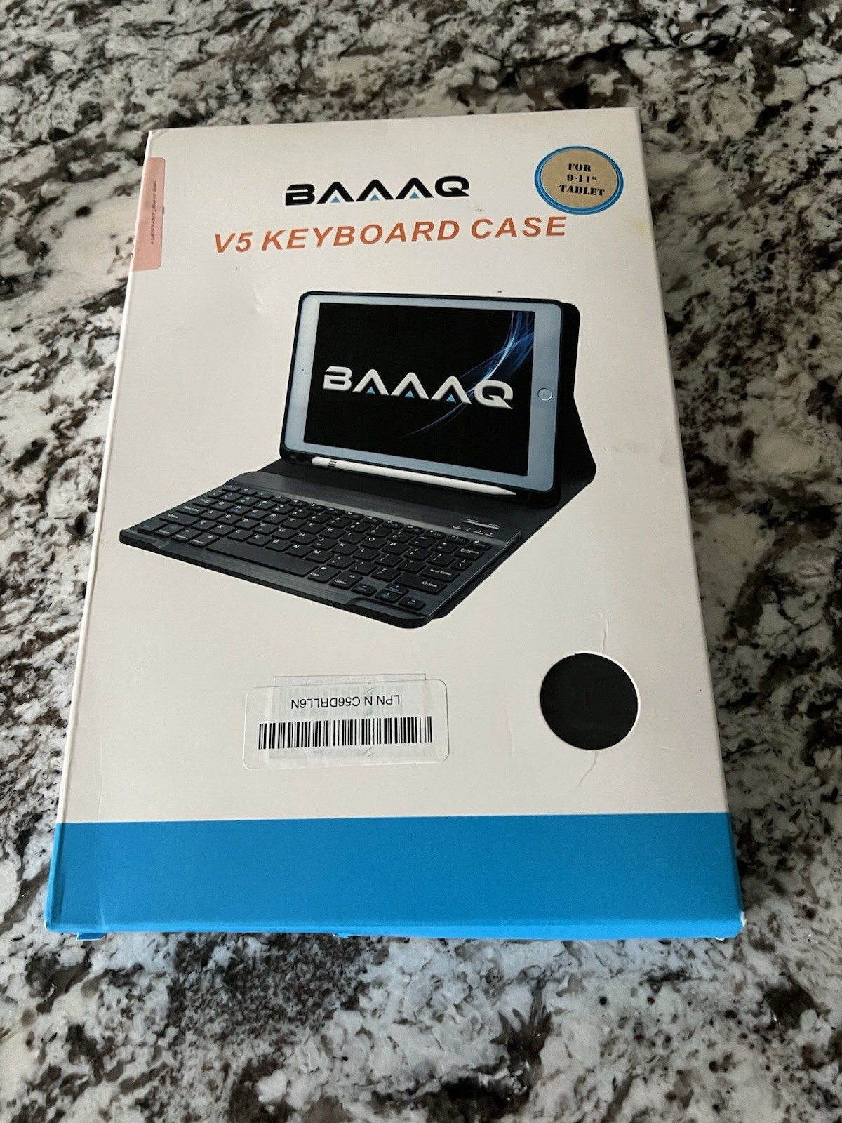 BAAAQ V5 Keyboard Case for 9" - 11" Tablet