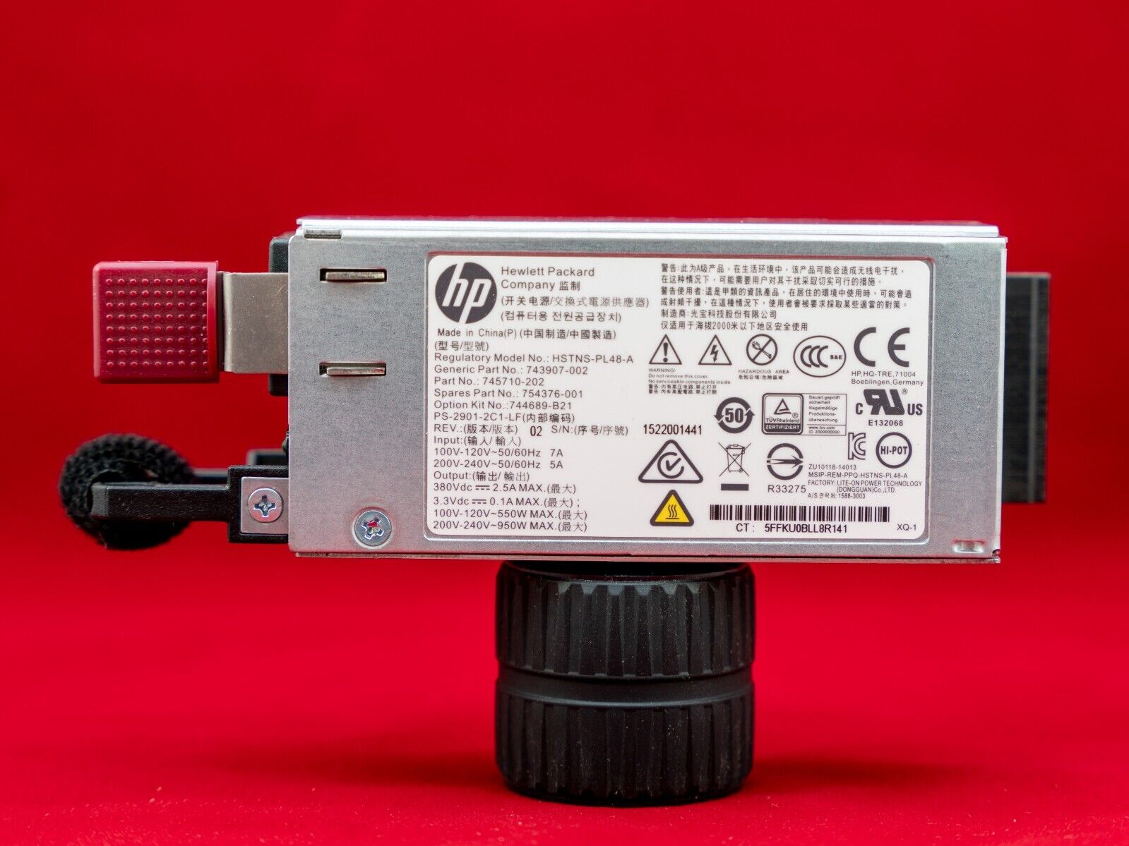 HP DL120 G9/ DL160 G9 800/900W HP Power Supply 754376-001 743907-002 745701-202