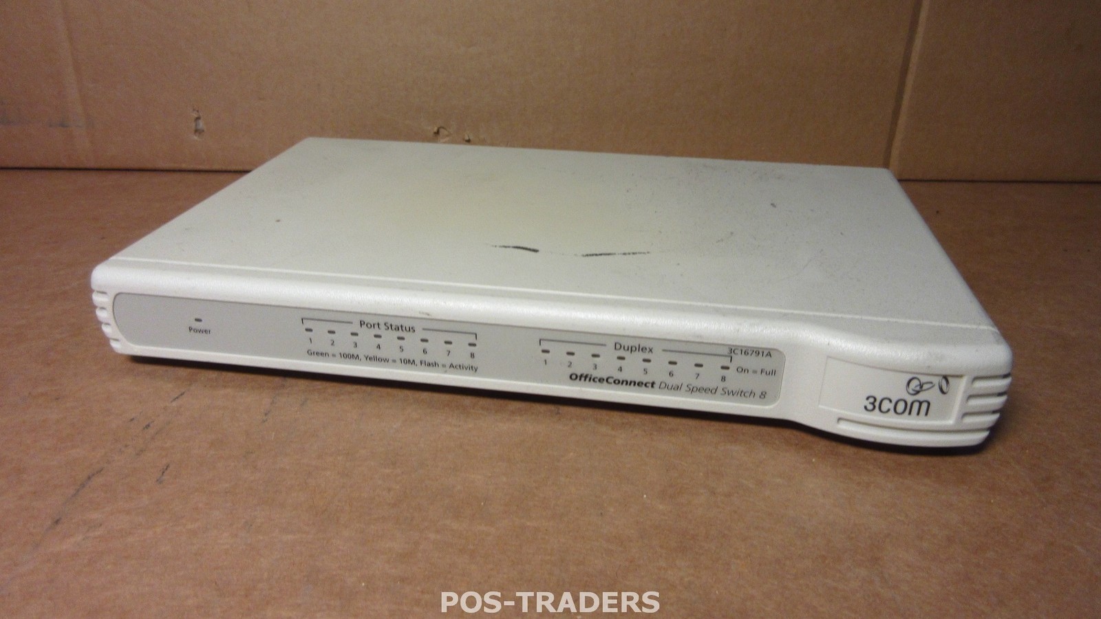 3com 3C16791A OfficeConnect 8-Port 10/100 Mbps Dual Speed Switch EXCL PSU