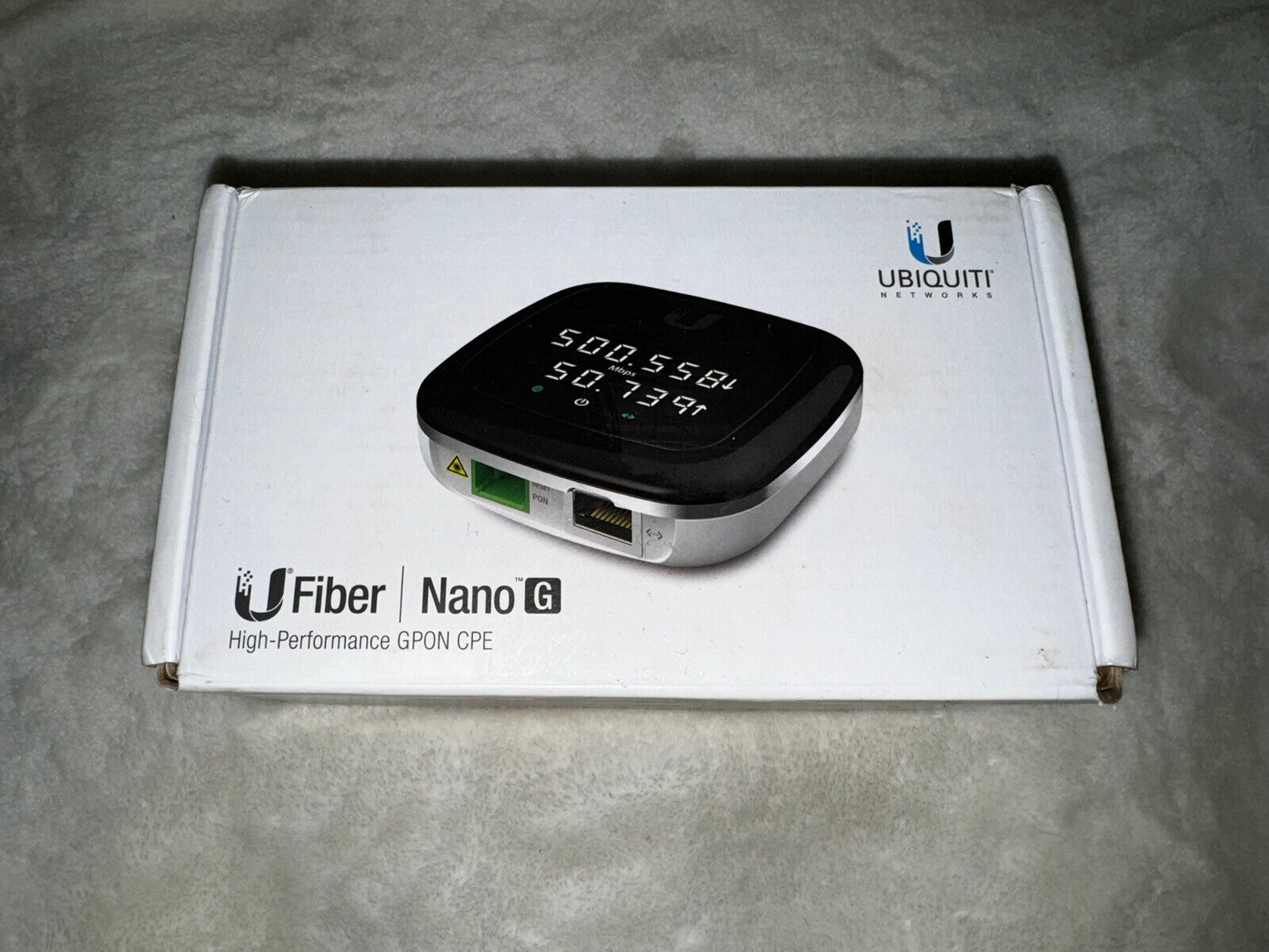 Ubiquiti Networks UFiber NanoG GPON Optical Network Unit (UF-Nano) -New Open Box