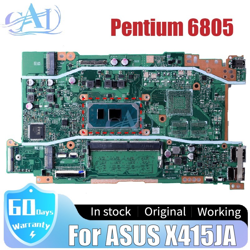 X415JA For ASUS X415 X415JA X515 X515JA Laptop Motherboard Pentium 6805 4G RAM