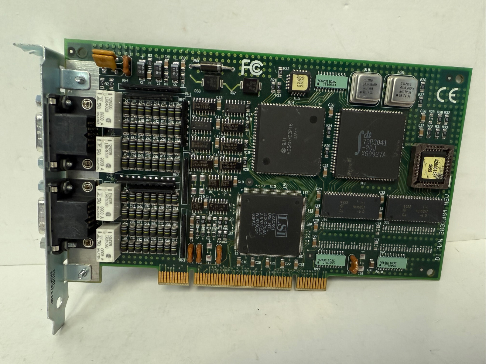 DIGI 50000606-01 ACCELEPORT C/X PCI ADAPTER WITH WARRANTY