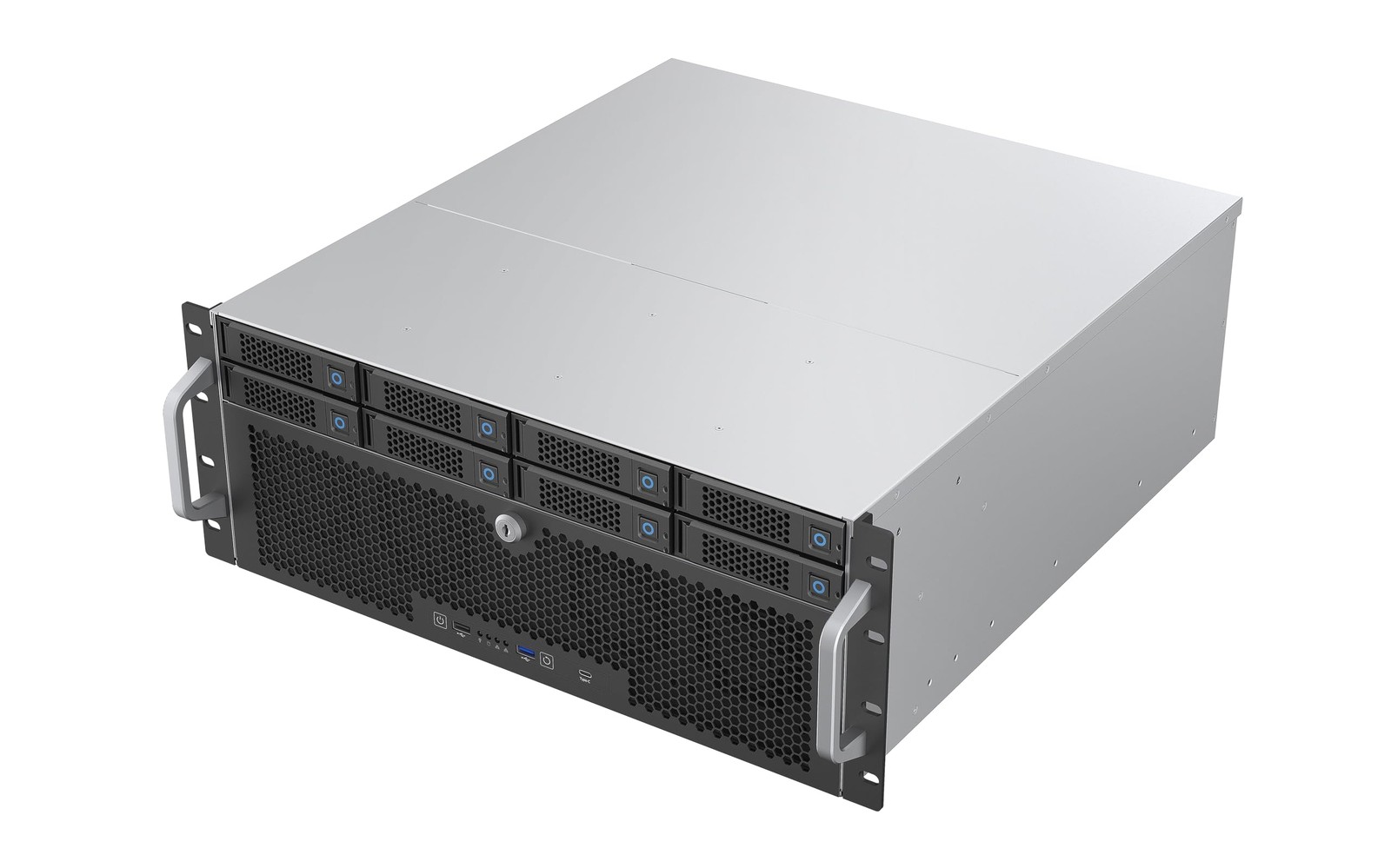 Rosewill 4U Rackmount Server Chassis | Server Chassis | Supports up to 8 3.5"