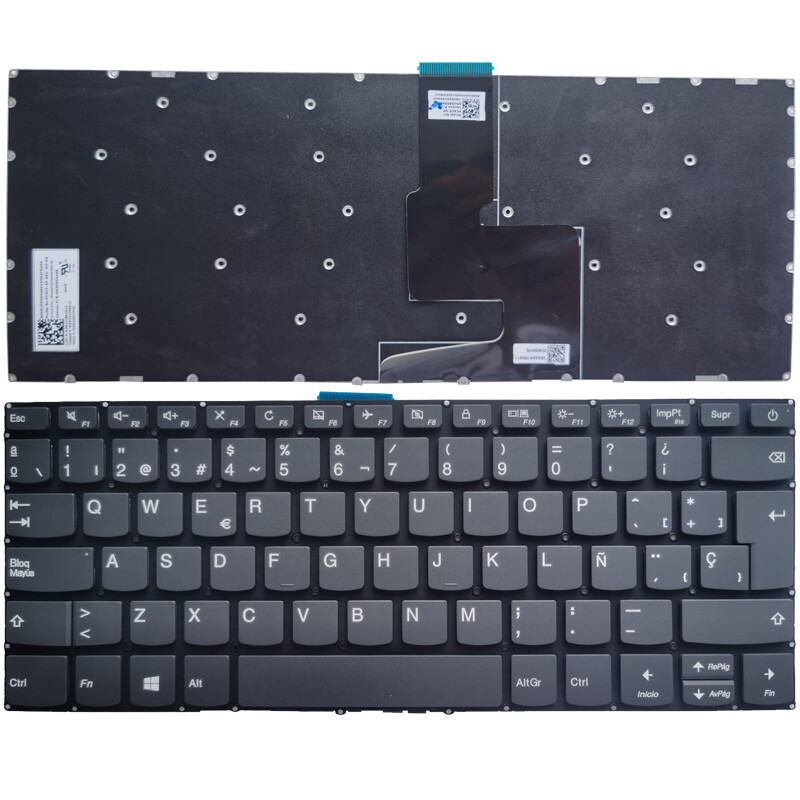 Latin-Spanish keyboard Lenovo IdeaPad 320-14IAP 320-14AST 320-14ISK 320-14IKB