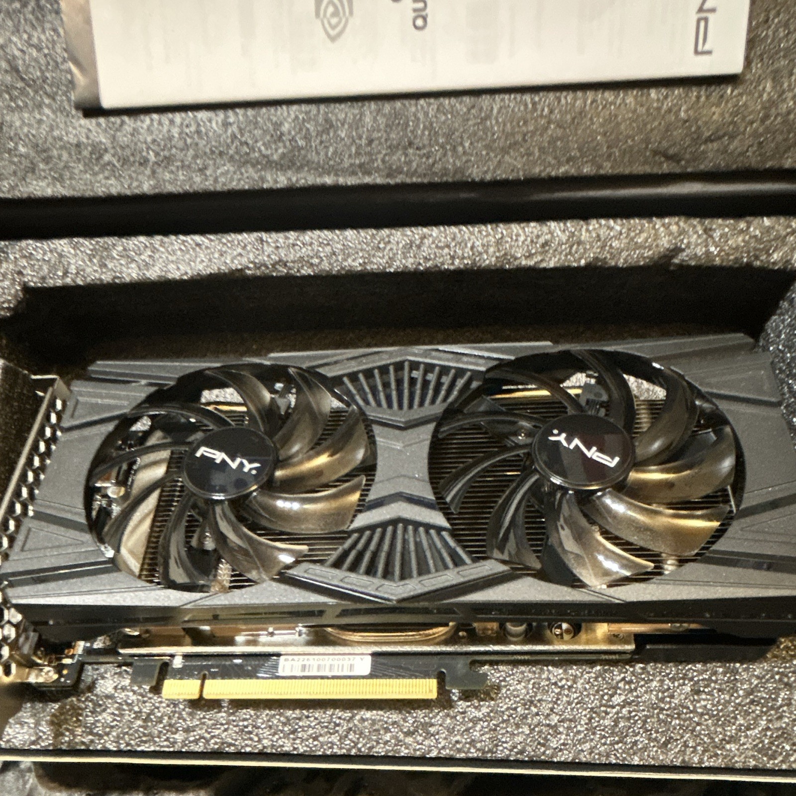 PNY GeForce GTX 1660 SUPER 6GB GDDR6 PCIe DirectX 12 HDMI/DP/DVI