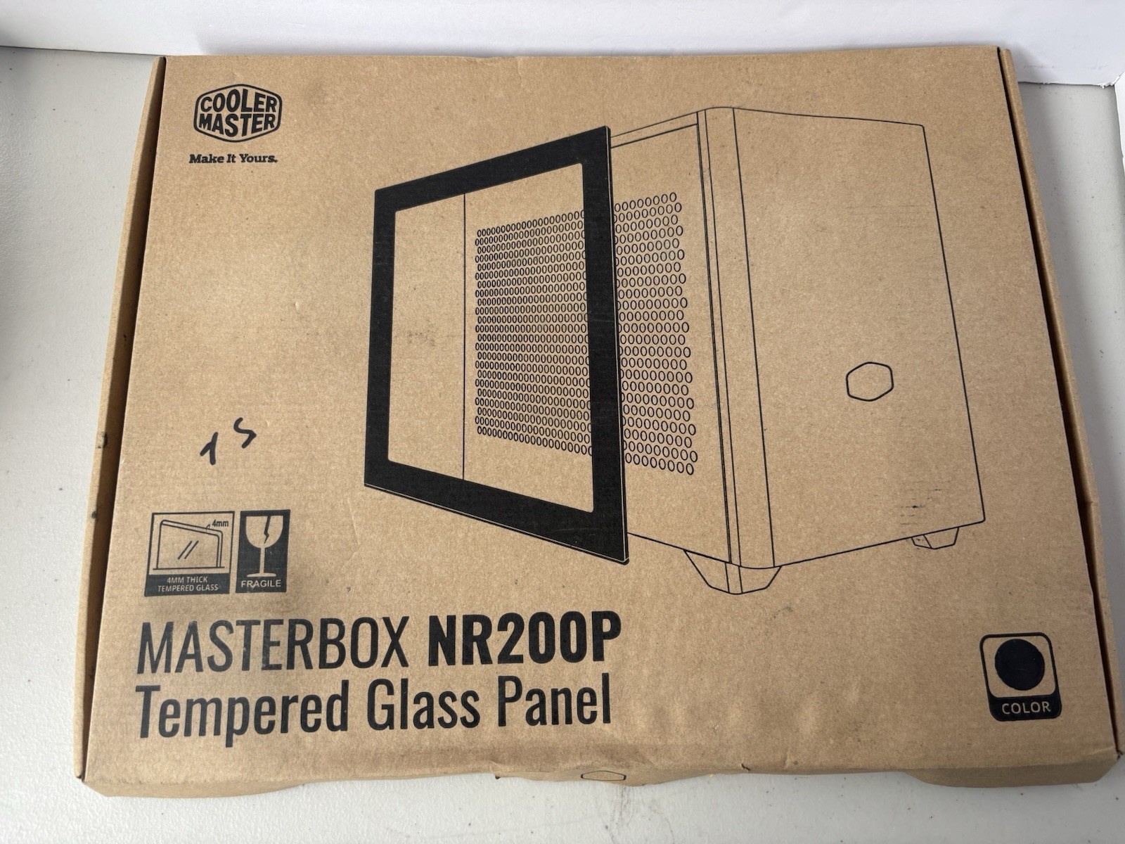 Cooler Master MasterBox NR200P Tempered Glass Panel Black Edition New In Box