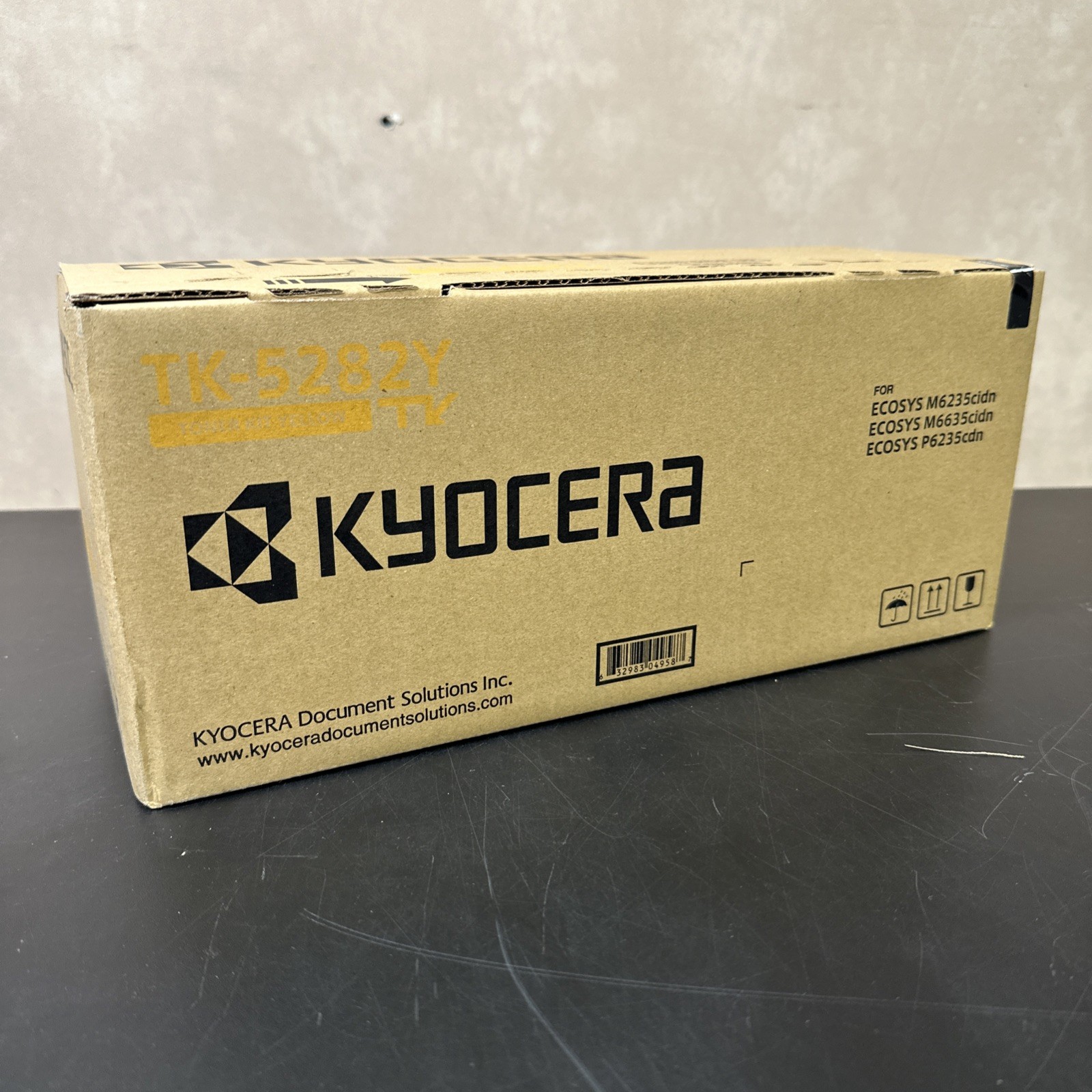 Kyocera TK-5282Y Original Toner Cartridge Yellow OEM New