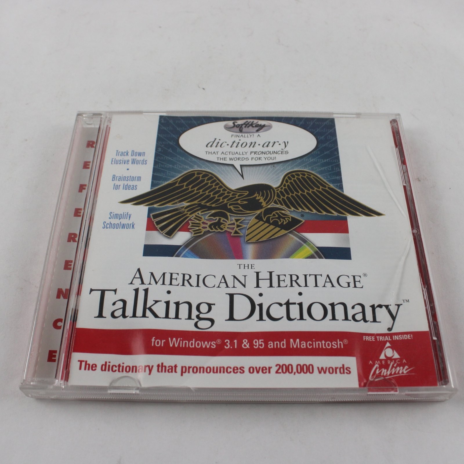 SoftKey The American Heritage Talking Dictionary CD-ROM for Windows 95 3.1