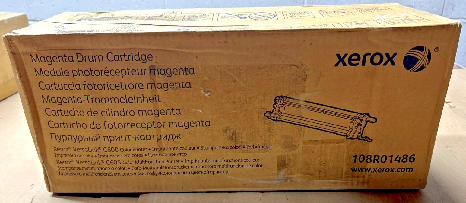 Genuine Xerox 108R01486 Magenta Drum for C600 Color / C605 Color MFP