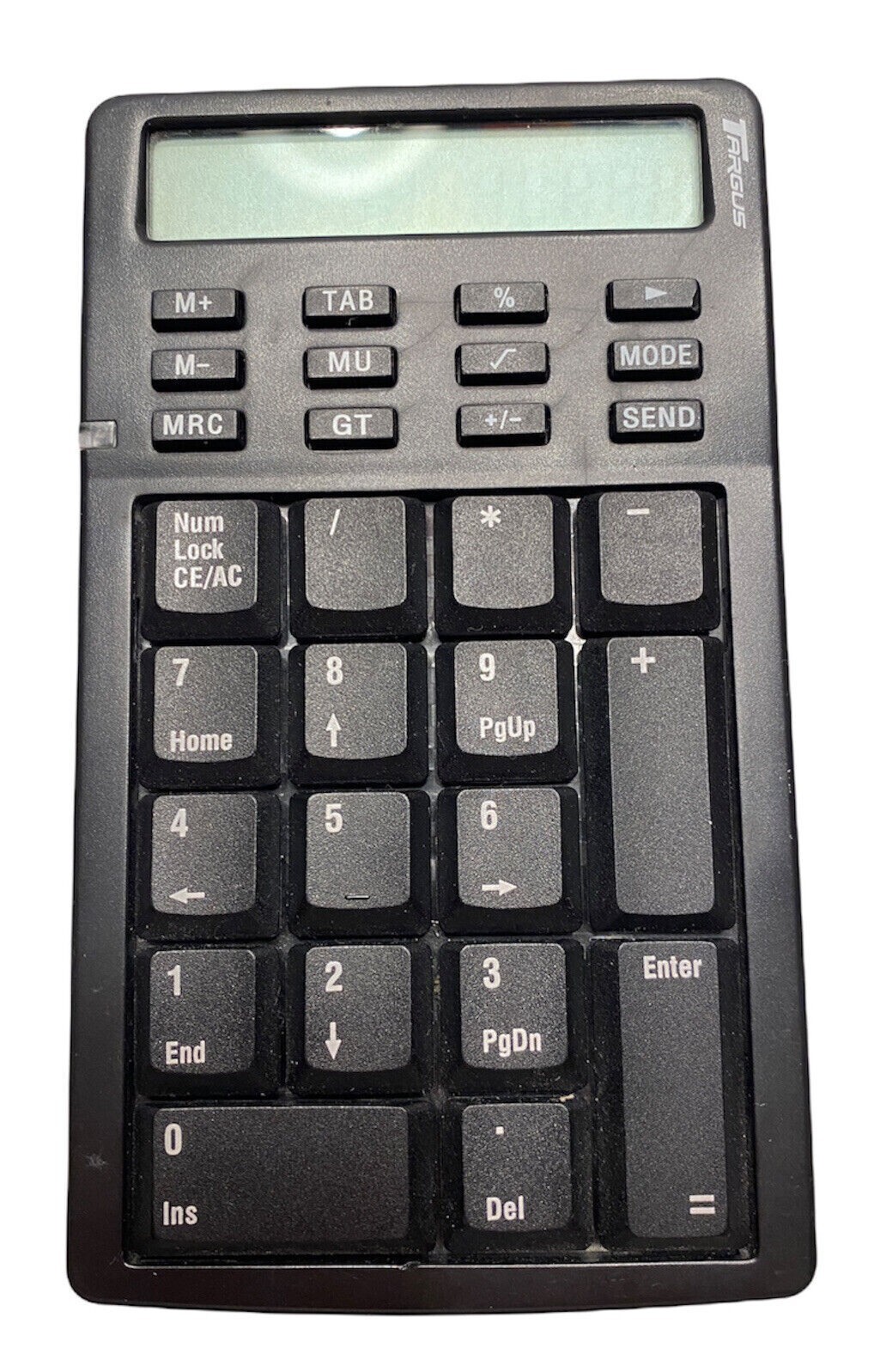 TARGUS PAUK001 v3.0 USB Keypad and Calculator For PC Preowned 