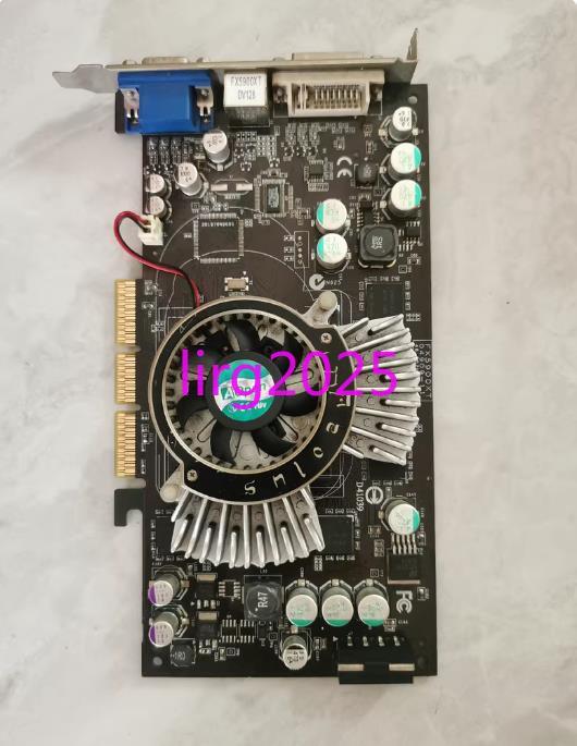 1pc used  Aopen FX5900XT DV128 AGP graphics card 