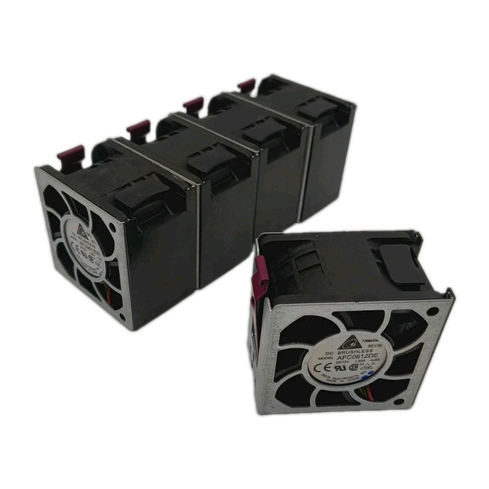 5 x Delta Electronics Server Fan AFC0612DE Ver 6 Hot Swappable Casing 