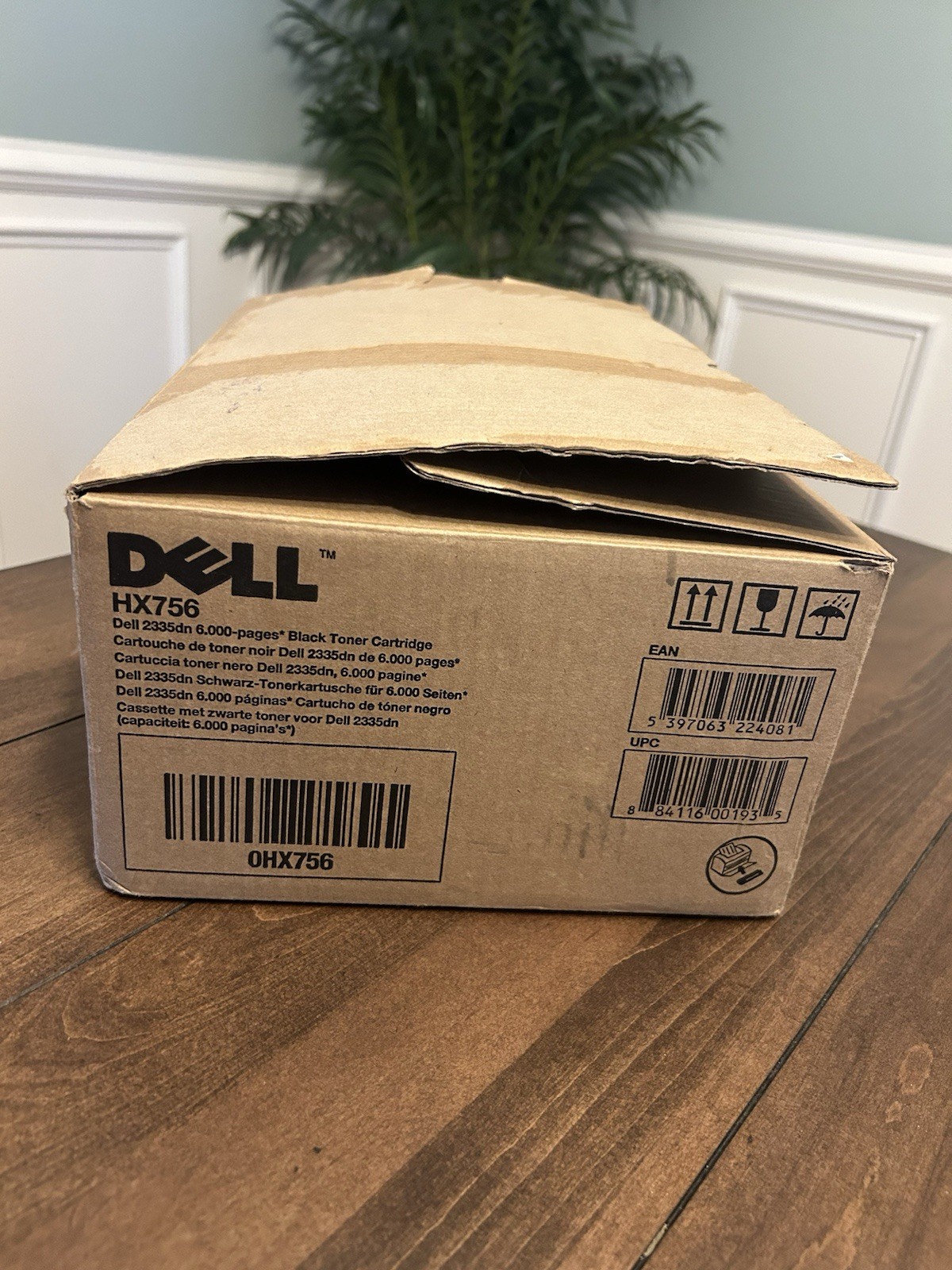 NEW Genuine Dell HX756 Toner Cartridge Black High Yield Capacity 6K for 2335dn
