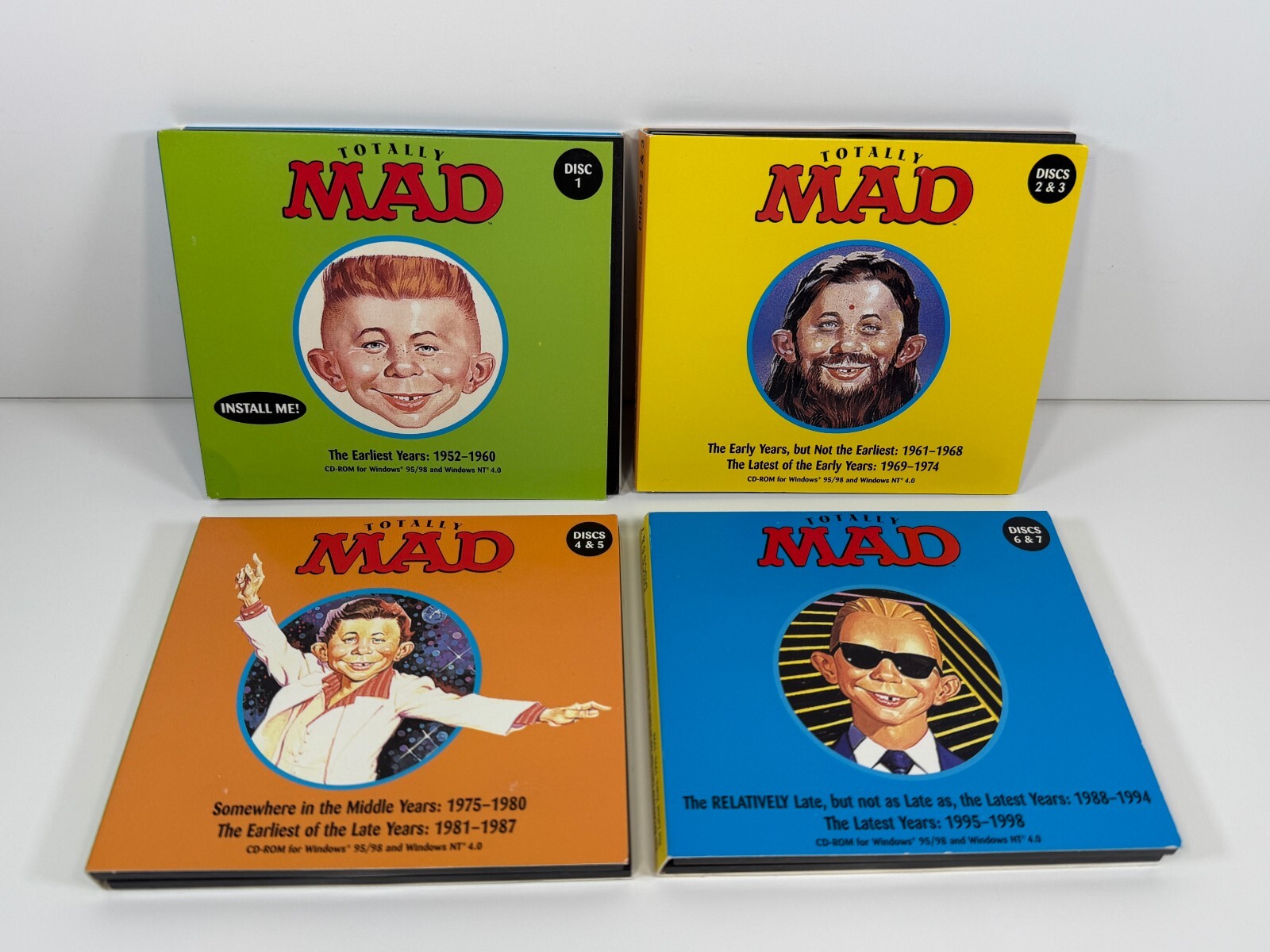 Totally Mad (PC, 1999) CD-ROM Every Issue of Mad Magazine 1952-1998