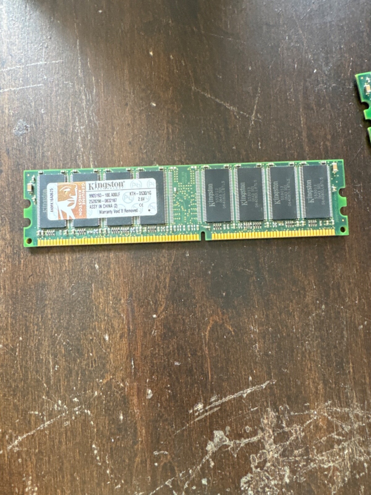 Kingston System-Specific Memory 1 GB DIMM 400 MHz PC2-3200 DDR SDRAM Memory...