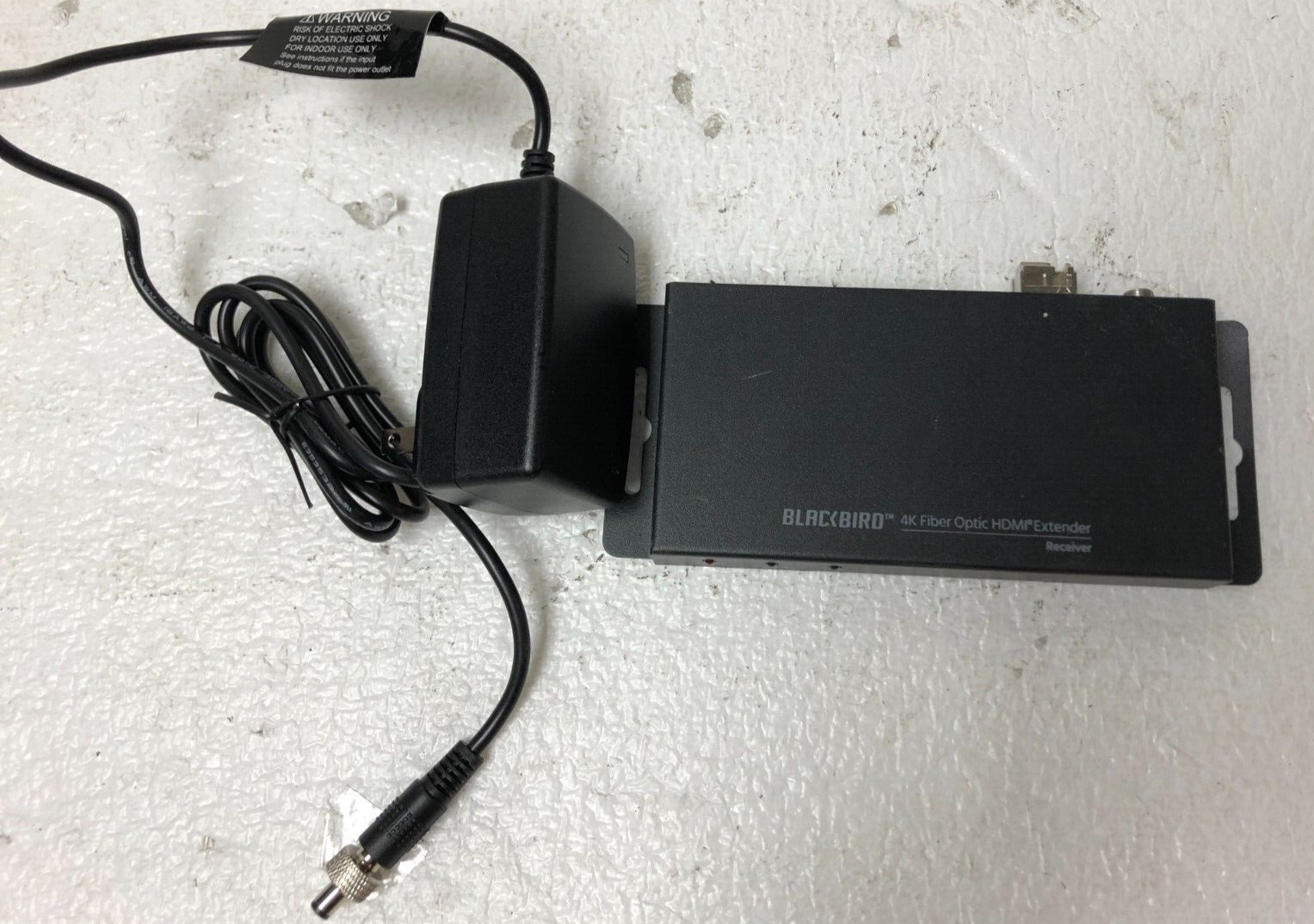 Blackbird 4K Fiber Optic HDMI Extender w/ Power Supply