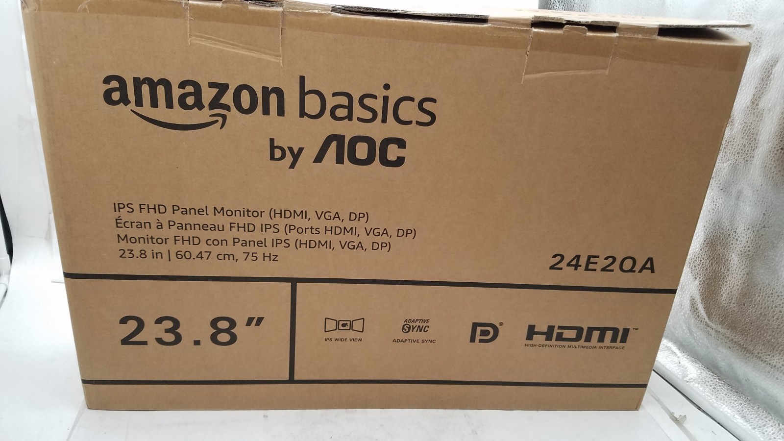 AOC 24E2QA 23.8'' 1080p FHD IPS LED Monitor