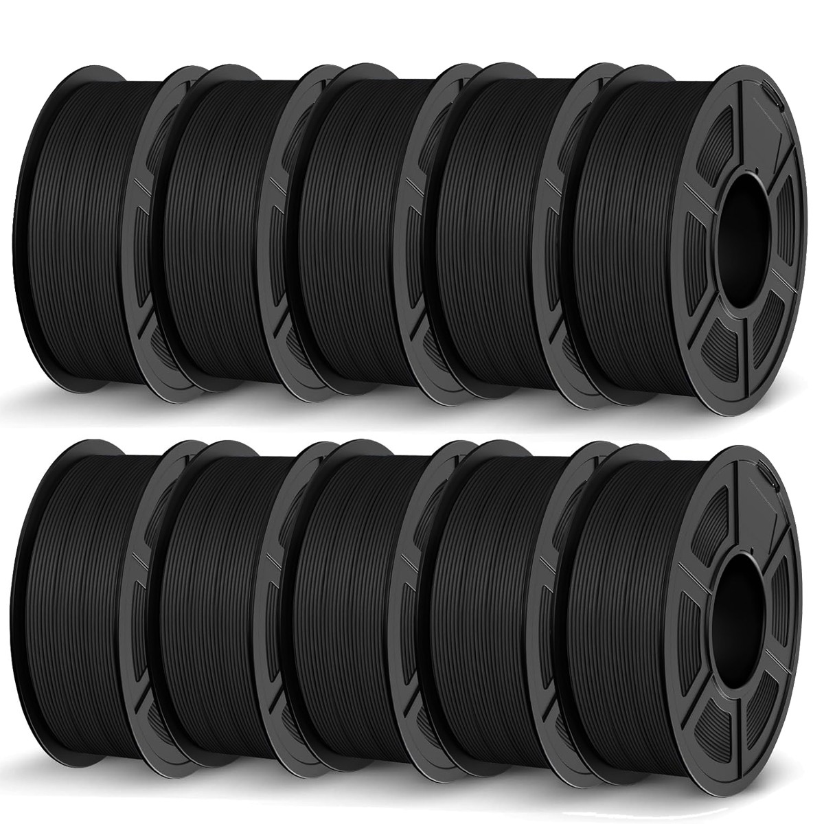 JAYO 10KG Matte PETG 3D Printer Filament 600mm/s High Speed 1.75mm Black
