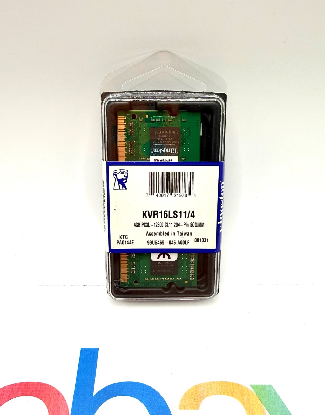 [SEALED] Kingston 4GB DDR3L-1600 PC3L-12800 SO-DIMM Laptop Memory KVR16LS11/4